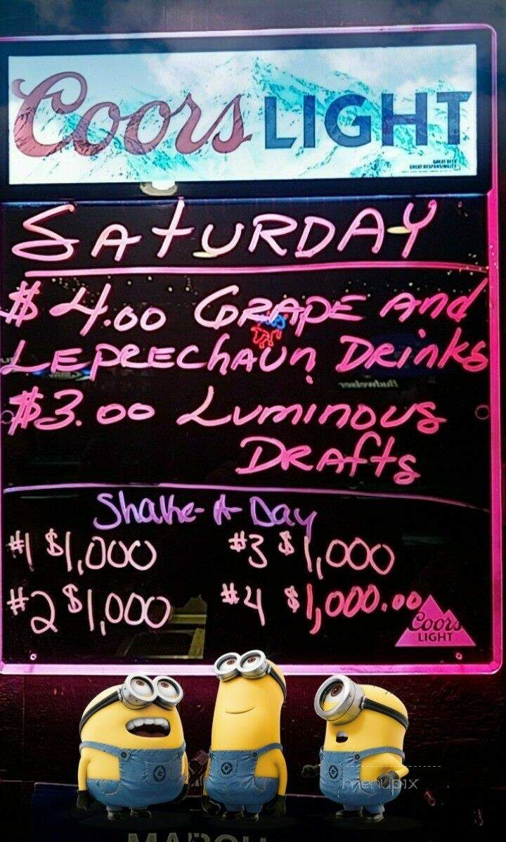 Sutton's Tavern - Sheridan, WY menu_pic