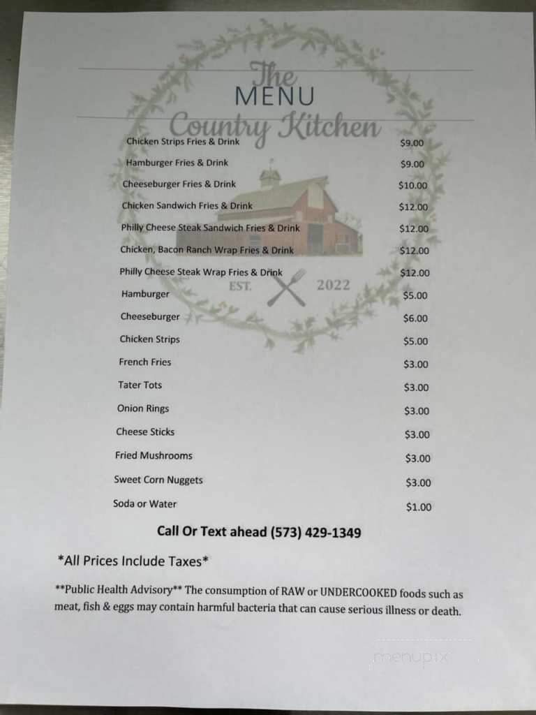 Country Kitchen Restaurant Center - Eldon, MO