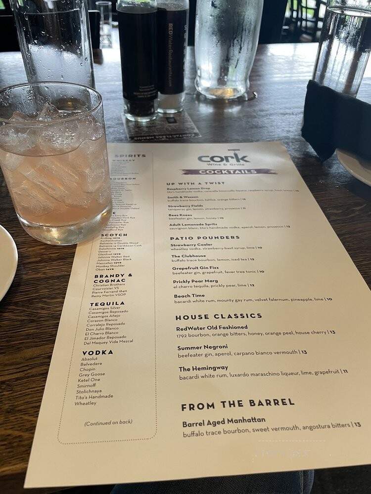 Grille At Watermark - Grand Rapids, MI menu_pic