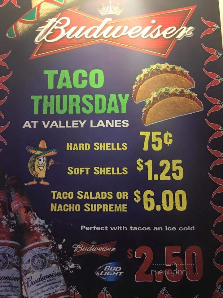 Valley Lanes - Sioux Rapids, IA