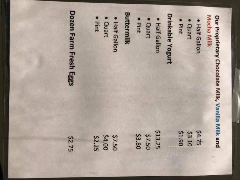 Ross's Family Restaurent - Sunbury, PA menu_pic