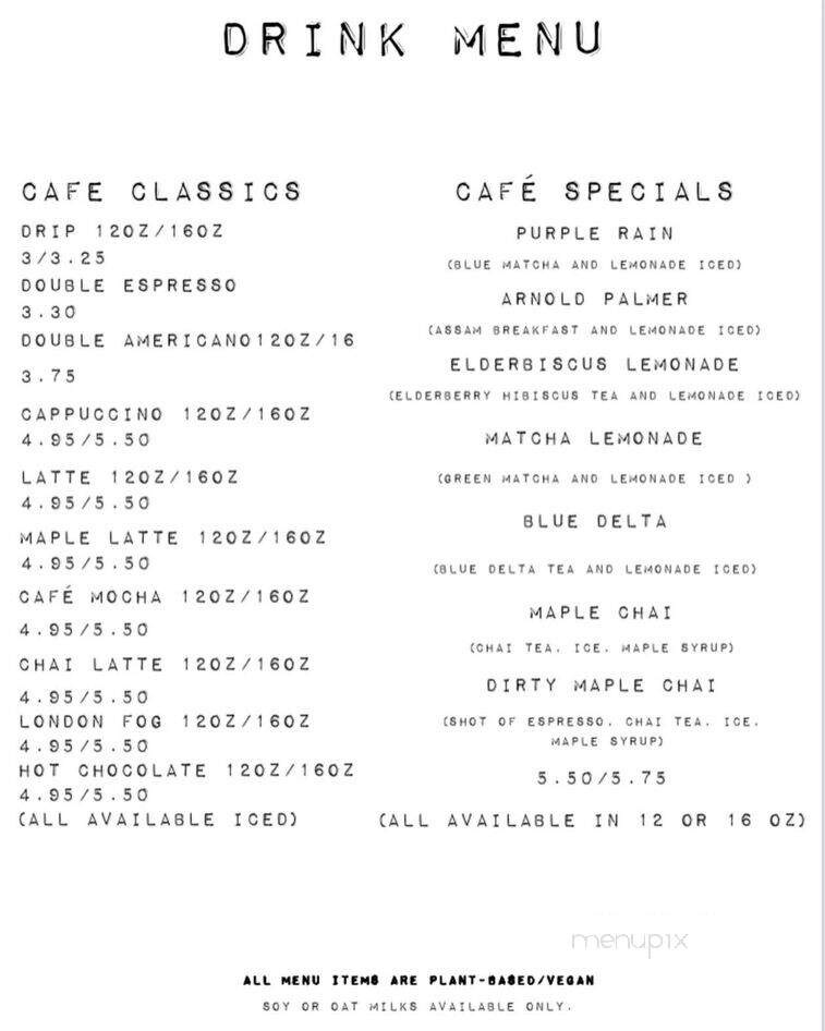 Revelstoke Cafe - Peterborough, ON menu_pic