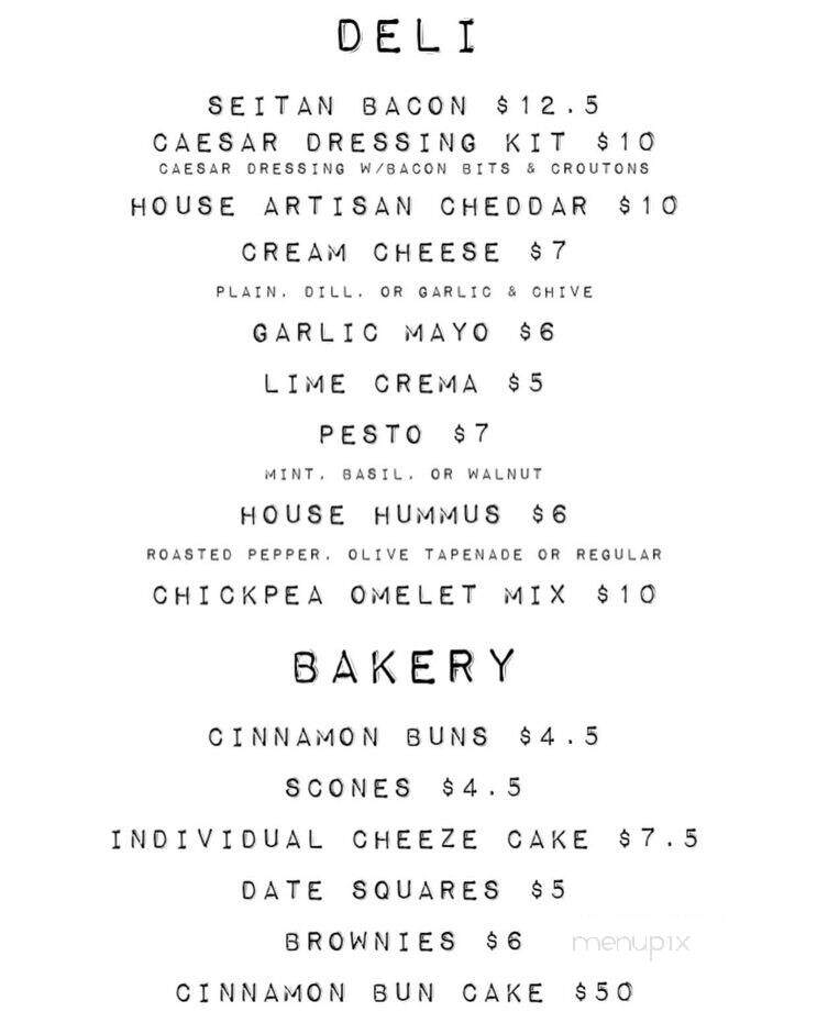 Revelstoke Cafe - Peterborough, ON menu_pic