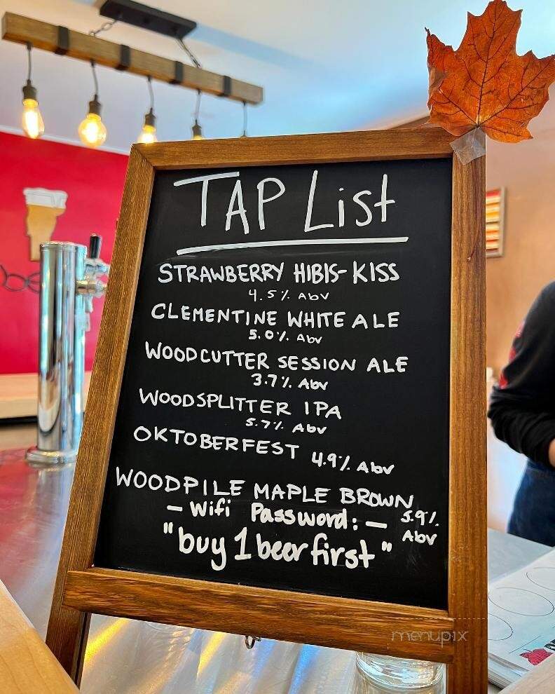 Red Leaf Gluten-Free Brewing - Jeffersonville, VT menu_pic