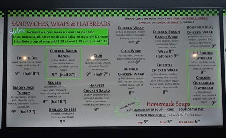 Prater's Taters - Huntingdon, TN menu_pic
