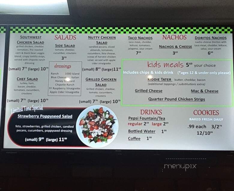 Prater's Taters - Huntingdon, TN menu_pic