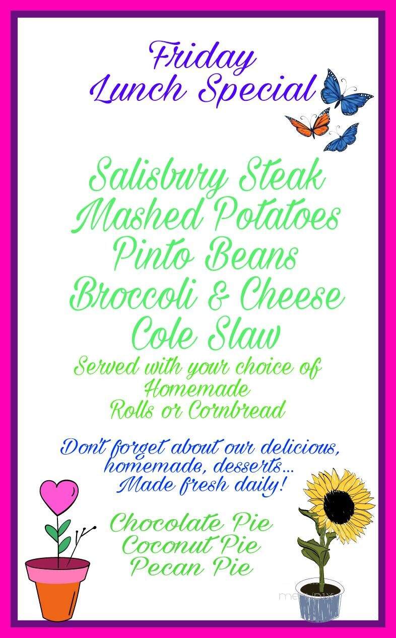 Midway Country Cafe - Rock Island, TN menu_pic
