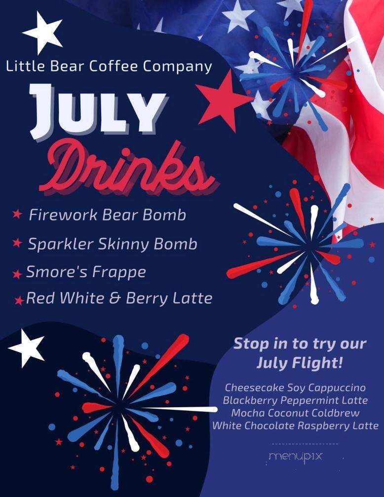 Little Bear Coffee Co - Terre Haute, IN menu_pic