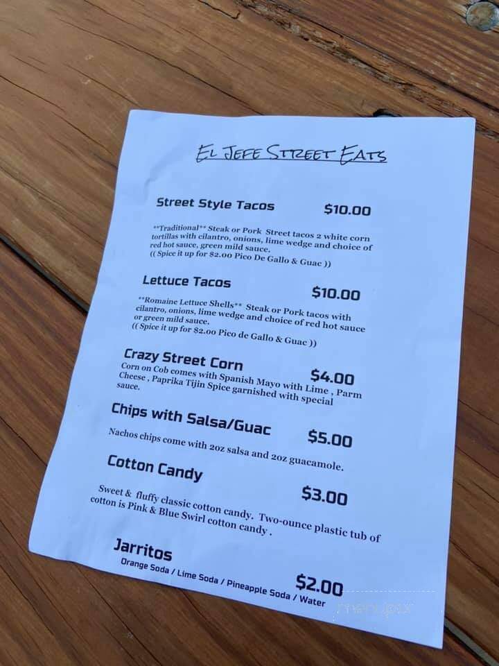 Shotwell Run Brewing Company - Etlan, VA menu_pic