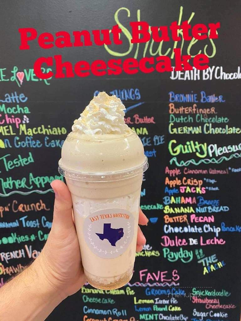 East Texas Nutrition - Tyler, TX menu_pic