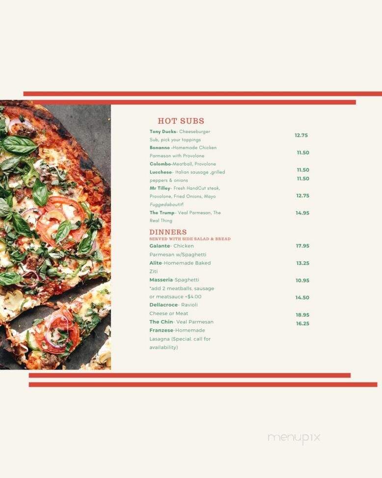 Lucianos's Italian Deli - York, PA menu_pic