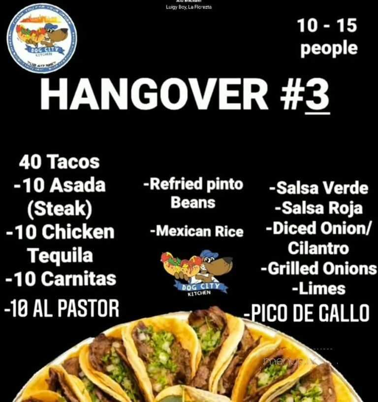 Dog City Kitchen - Las Vegas, NV menu_pic