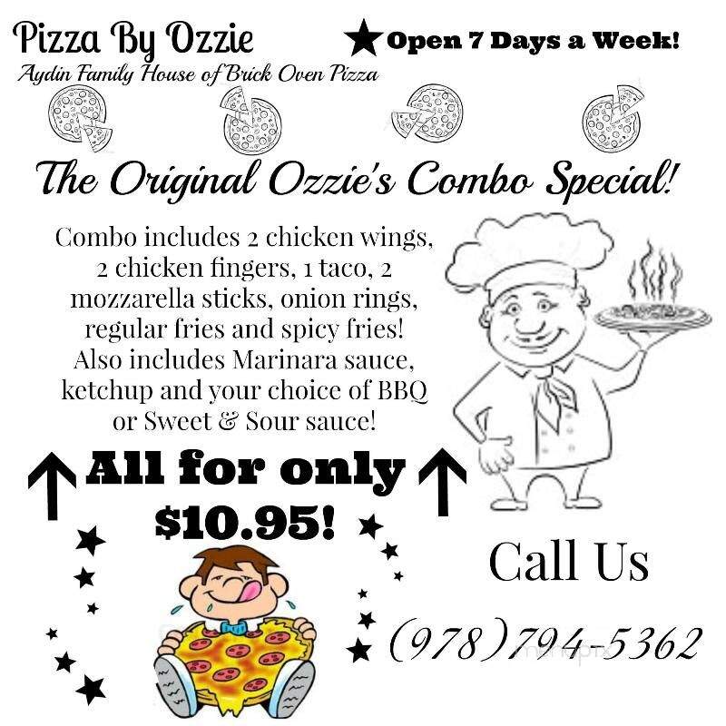 Pizza by Ozzie #1 - Lawrence, MA menu_pic