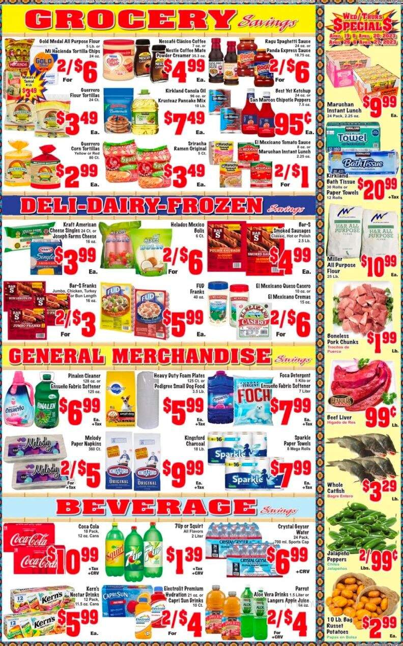 United Market Deli - Dinuba, CA menu_pic