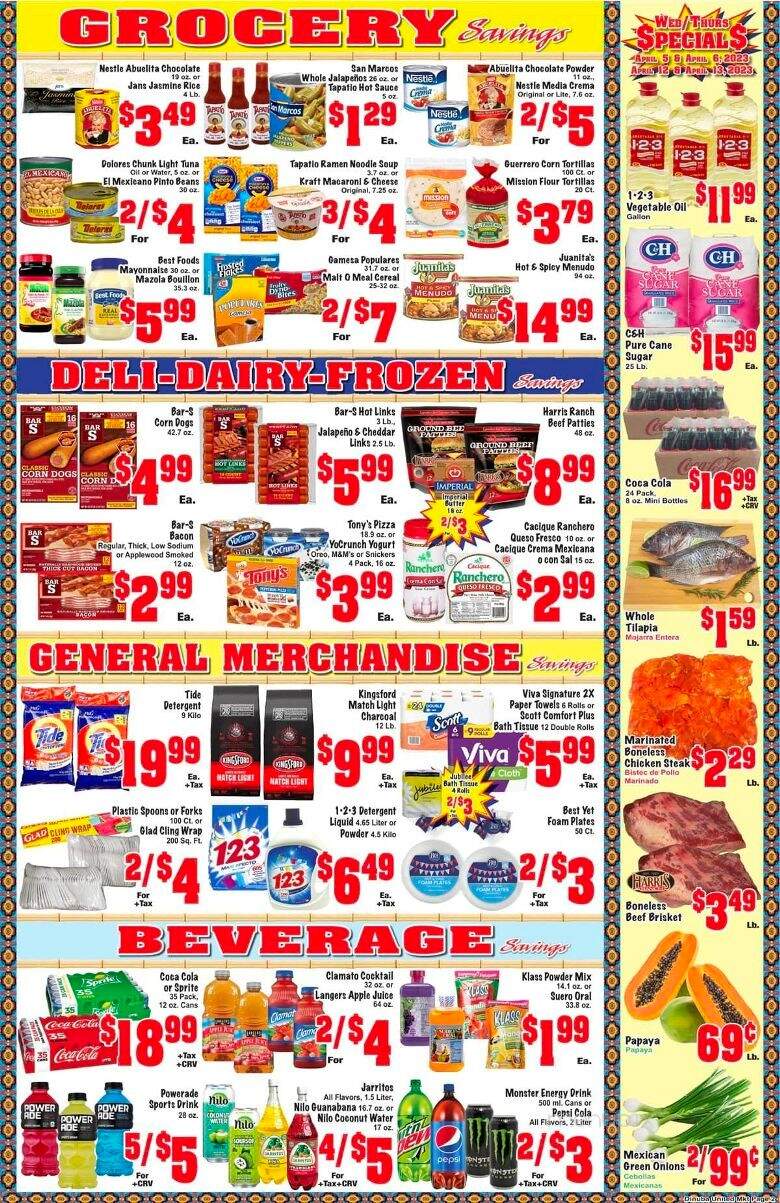 United Market Deli - Dinuba, CA menu_pic