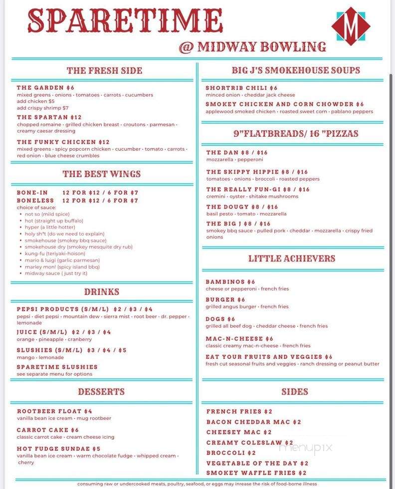 Midway Inn - Carlisle, PA menu_pic