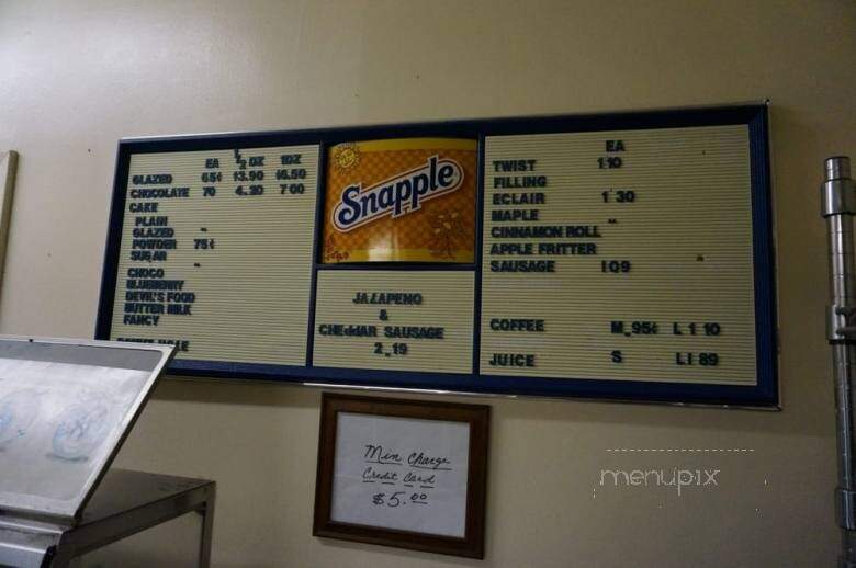 K & J Donuts - Duncanville, TX menu_pic