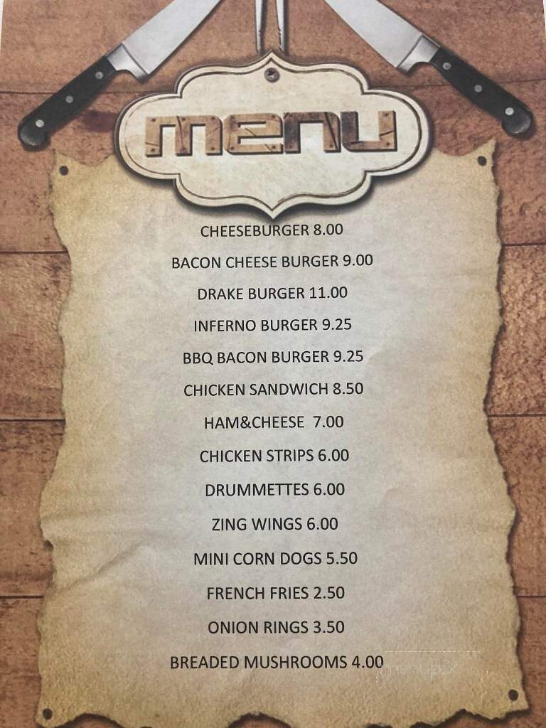 Pond - Blackduck, MN menu_pic