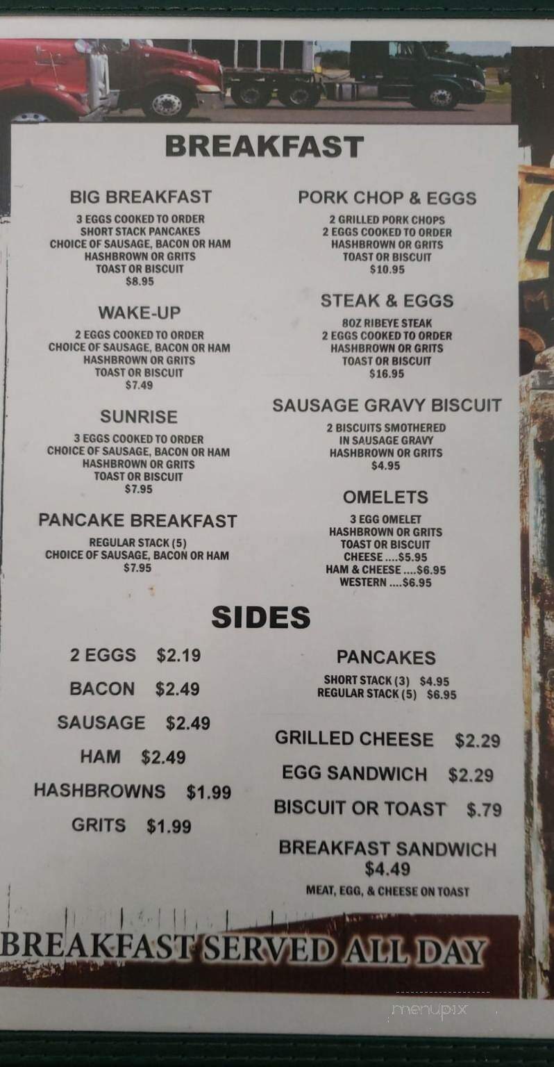 Mama Jean's - Hernando, MS menu_pic