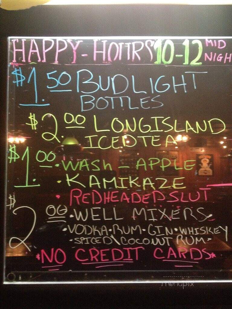 Cockeyed Oscars Place - Scranton, PA menu_pic