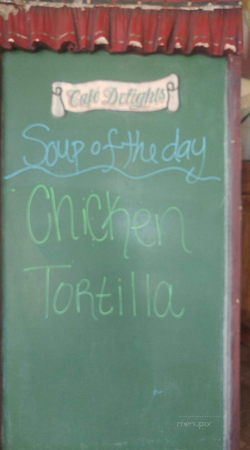 Cafe Royale - Talladega, AL menu_pic