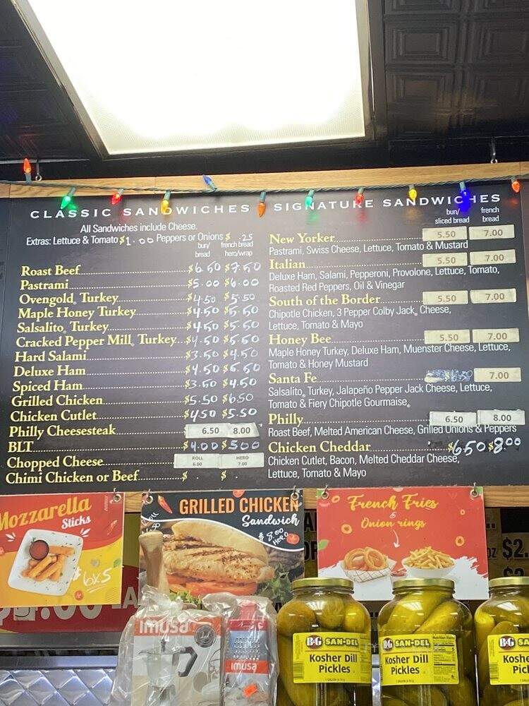 Felo Deli - New York, NY menu_pic
