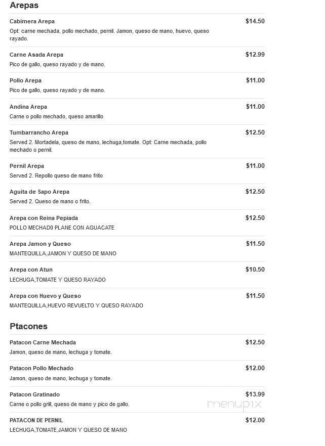 Paleta Mania - Miami, FL menu_pic