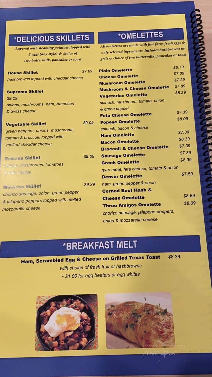 Pancakes House - Asheboro, NC menu_pic
