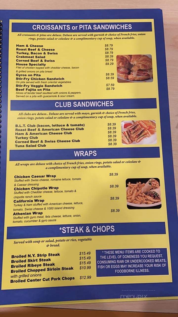 Pancakes House - Asheboro, NC menu_pic