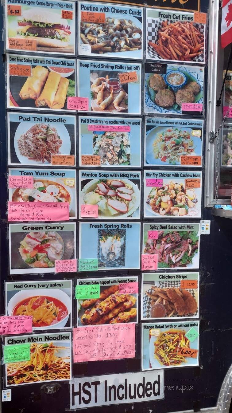The Thai Hut - Huntsville, ON menu_pic