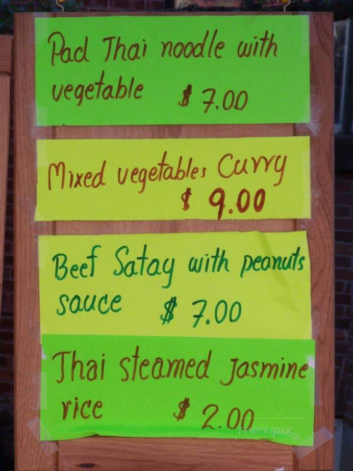 The Thai Hut - Huntsville, ON menu_pic