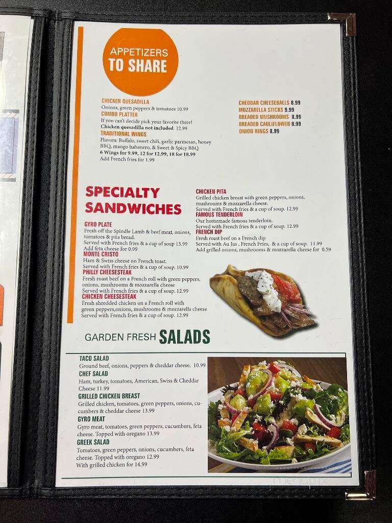 Kersh's Cafe - Farmington, IL menu_pic
