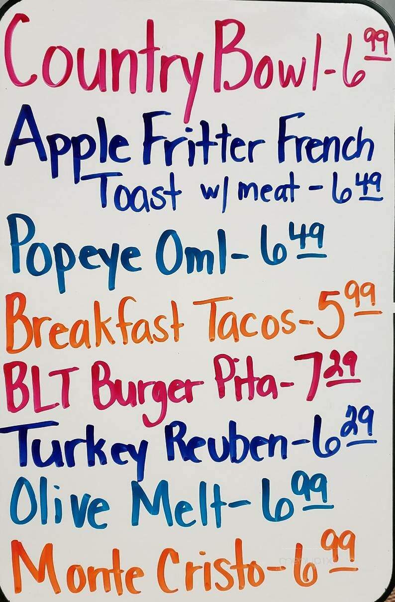 Lisa's Brunch Box - Blissfield, MI menu_pic