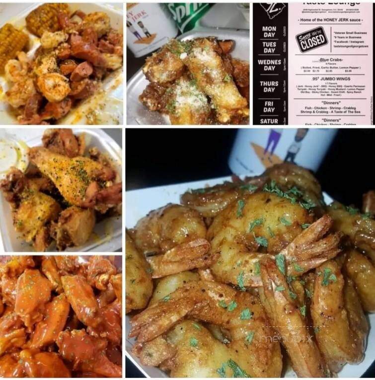Taste Lounge - Georgetown, SC menu_pic