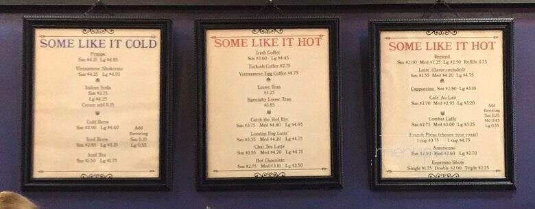 As the Crow Flies Coffee & Tea - Pineville, LA menu_pic