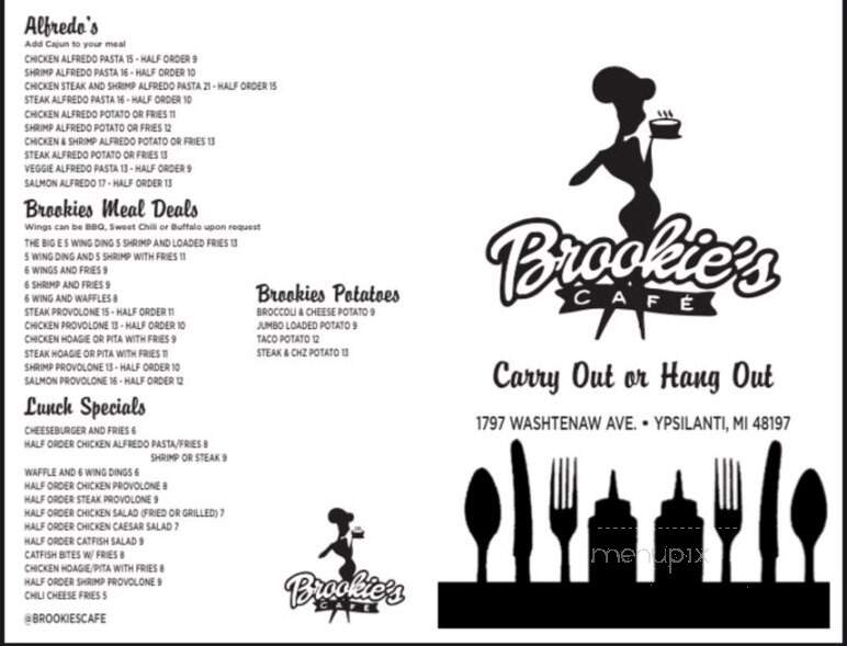 Brookies Cafe - WAYNE, MI menu_pic