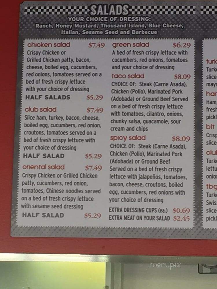 Esparza Family Restaurant - Trona, CA menu_pic