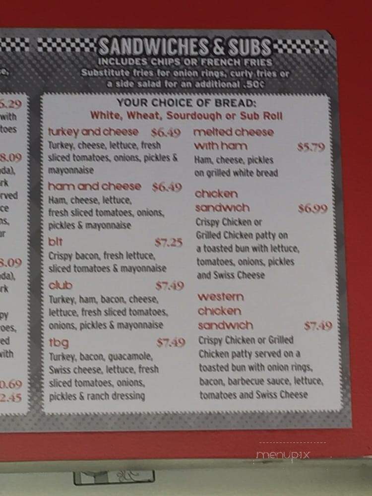 Esparza Family Restaurant - Trona, CA menu_pic