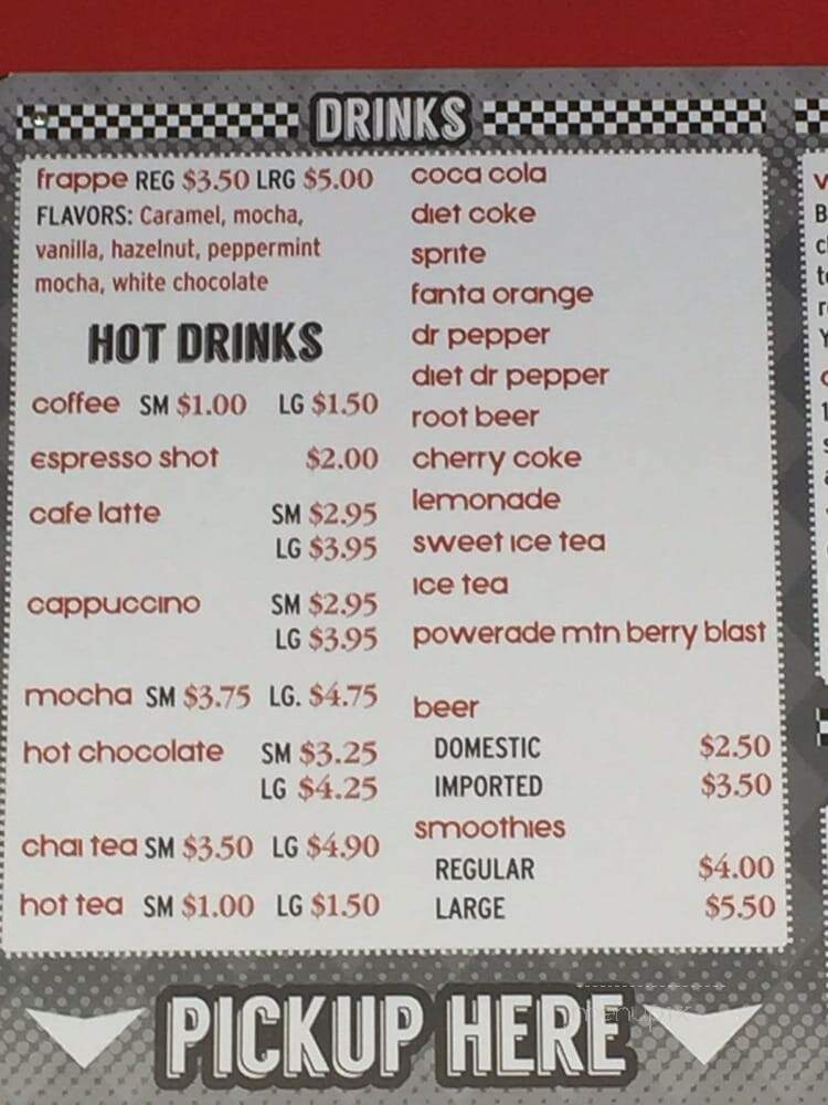 Esparza Family Restaurant - Trona, CA menu_pic