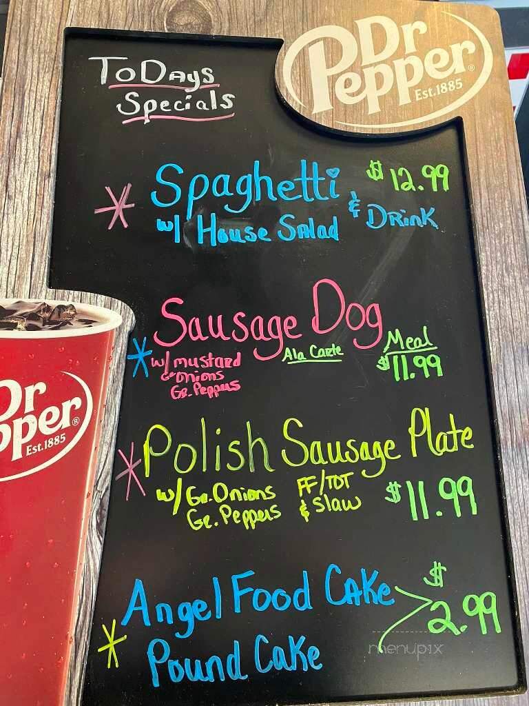 Dillingers Diner - Pittsboro, NC menu_pic