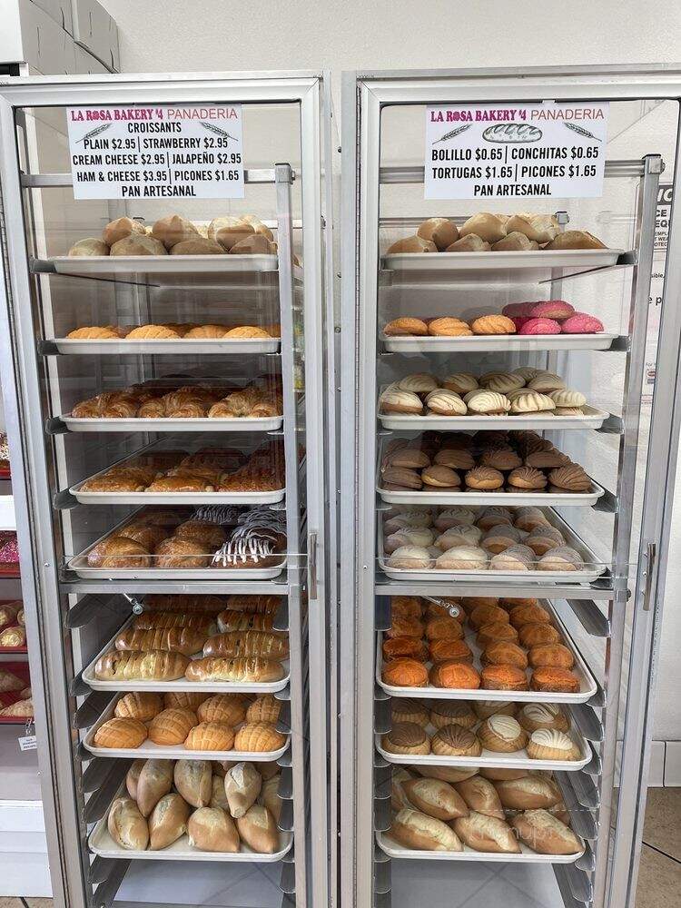 Menu of Panaderia La Rosa Bakery in Moreno Valley, CA 92551
