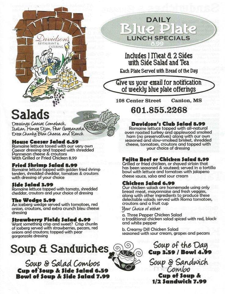 Davidson's Catering - Canton, MS