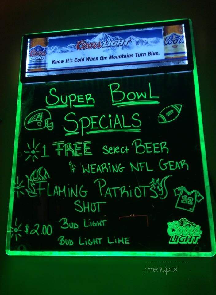 Dino's Bar - Brockton, MA menu_pic