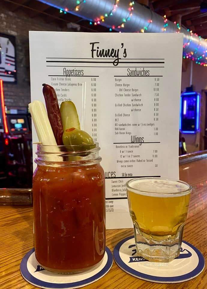 Finney's Lounge - Kenosha, WI menu_pic