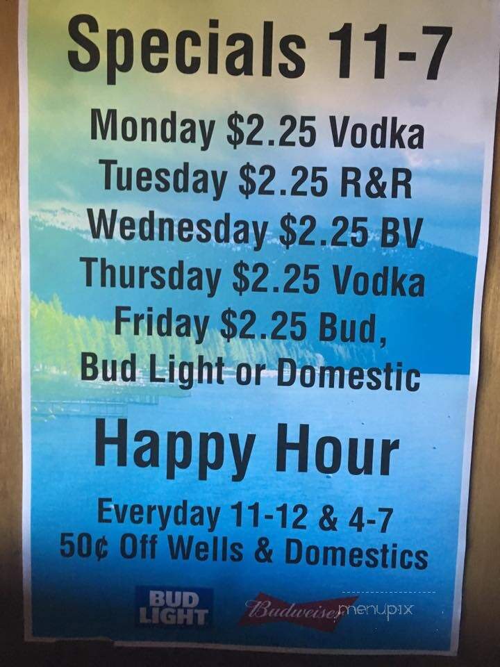 South Shore Lounge - Polson, MT menu_pic
