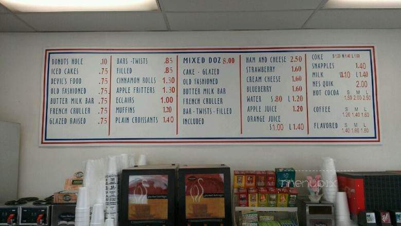 K & M Donuts - Huntington Beach, CA menu_pic