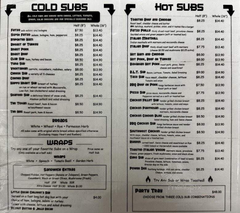 Fatzo's Sub & Pizza Shop - Green Bay, WI