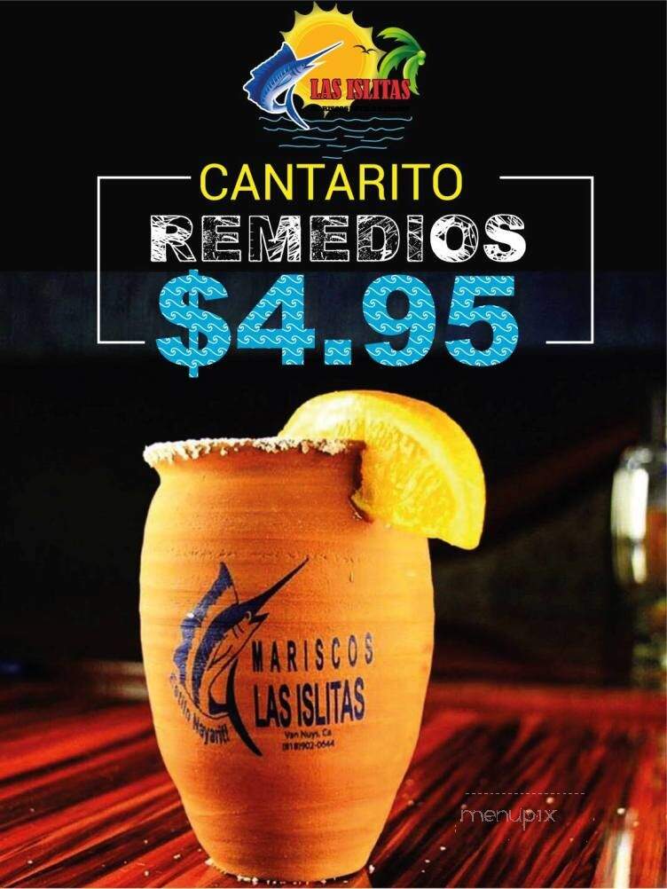 Mariscos Las Islitas - Fresno, CA menu_pic
