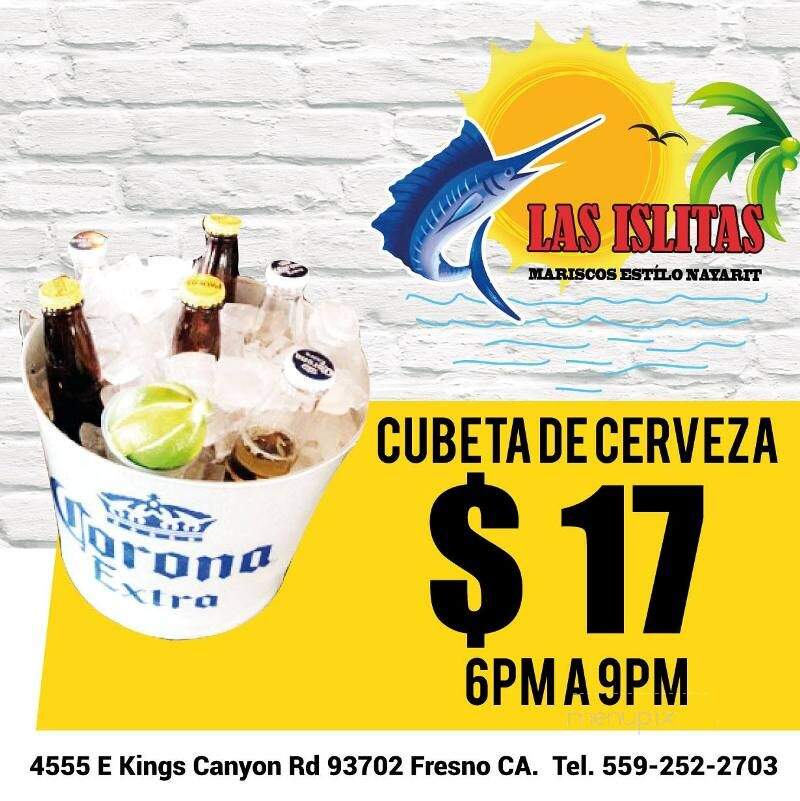 Mariscos Las Islitas - Fresno, CA menu_pic