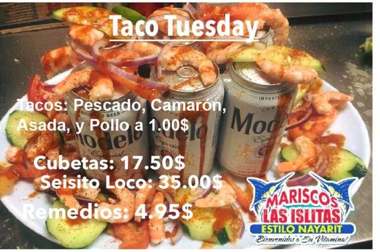 Mariscos Las Islitas - Fresno, CA menu_pic